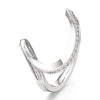 Thumbnail Image 4 of J'Lure Lab-Grown Diamond Contour Wedding Band 1/6 ct tw 18K White Gold