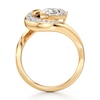 Thumbnail Image 2 of J'Lure Shield Step-Cut Lab-Grown Diamond Engagement Ring 2 ct tw 18K Yellow Gold