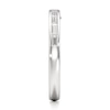 Thumbnail Image 3 of J'Lure Baguette-Cut Lab-Grown Diamond Contour Wedding Band 1/3 ct tw 18K White Gold