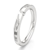 Thumbnail Image 4 of J'Lure Baguette-Cut Lab-Grown Diamond Contour Wedding Band 1/3 ct tw 18K White Gold