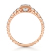 Thumbnail Image 2 of J'Lure Hexagon Step-Cut Lab-Grown Diamond Engagement Ring 1-1/4 ct tw 18K Rose Gold