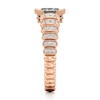Thumbnail Image 3 of J'Lure Hexagon Step-Cut Lab-Grown Diamond Engagement Ring 1-1/4 ct tw 18K Rose Gold