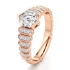 Thumbnail Image 4 of J'Lure Hexagon Step-Cut Lab-Grown Diamond Engagement Ring 1-1/4 ct tw 18K Rose Gold