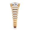 Thumbnail Image 3 of J'Lure Octagon Brilliant-Cut Lab-Grown Diamond Engagement Ring 3-3/8 ct tw 18K Yellow Gold