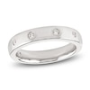 Thumbnail Image 1 of Storied Diamond Desert Sands of Eternity Anniversary Ring 1/8 ct tw Platinum