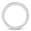 Thumbnail Image 2 of Storied Diamond Desert Sands of Eternity Anniversary Ring 1/8 ct tw Platinum