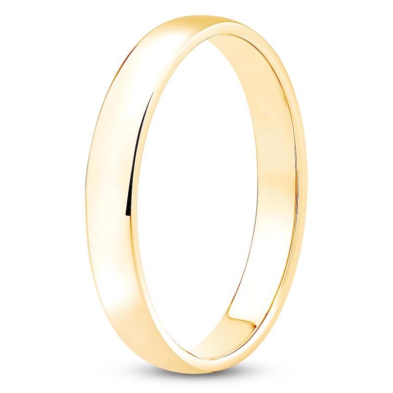 Main Image 2 of Comfort Fit Wedding Band 10K Yellow Gold 3mm Size 7