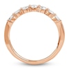 Thumbnail Image 2 of Storied Diamond Desert Sands of Eternity Anniversary Ring 3/4 ct tw 18K Rose Gold