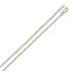 Thumbnail Image 3 of Block Name Necklace 24K Yellow Gold-Plated Sterling Silver 18"