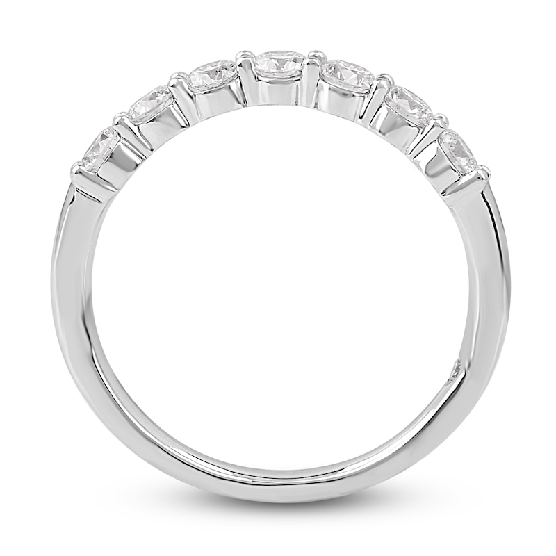 Main Image 2 of Storied Diamond Desert Sands of Eternity Anniversary Ring 3/4 ct tw Platinum