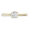 Thumbnail Image 3 of Certified Round-Cut Diamond Solitaire Engagement Ring 1/2 ct tw 14K Yellow Gold (I1/I)