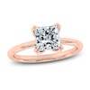 Thumbnail Image 1 of Certified Princess-Cut Diamond Solitaire Engagement Ring 2 ct tw 18K Rose Gold (SI2/G)