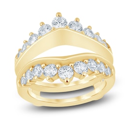Lab-Grown Diamond Contour Enhancer Ring 2 ct tw 14K Yellow Gold