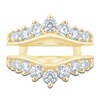 Thumbnail Image 3 of Lab-Grown Diamond Contour Enhancer Ring 2 ct tw 14K Yellow Gold