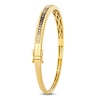 Thumbnail Image 3 of Le Vian Chocolate Ombré Diamond Bangle Bracelet 1 ct tw 14K Honey Gold