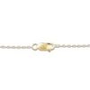 Thumbnail Image 3 of Baguette-Cut Natural Brazilian Cruzeiro Tourmaline & Diamond Accent Necklace 14K Yellow Gold 18"