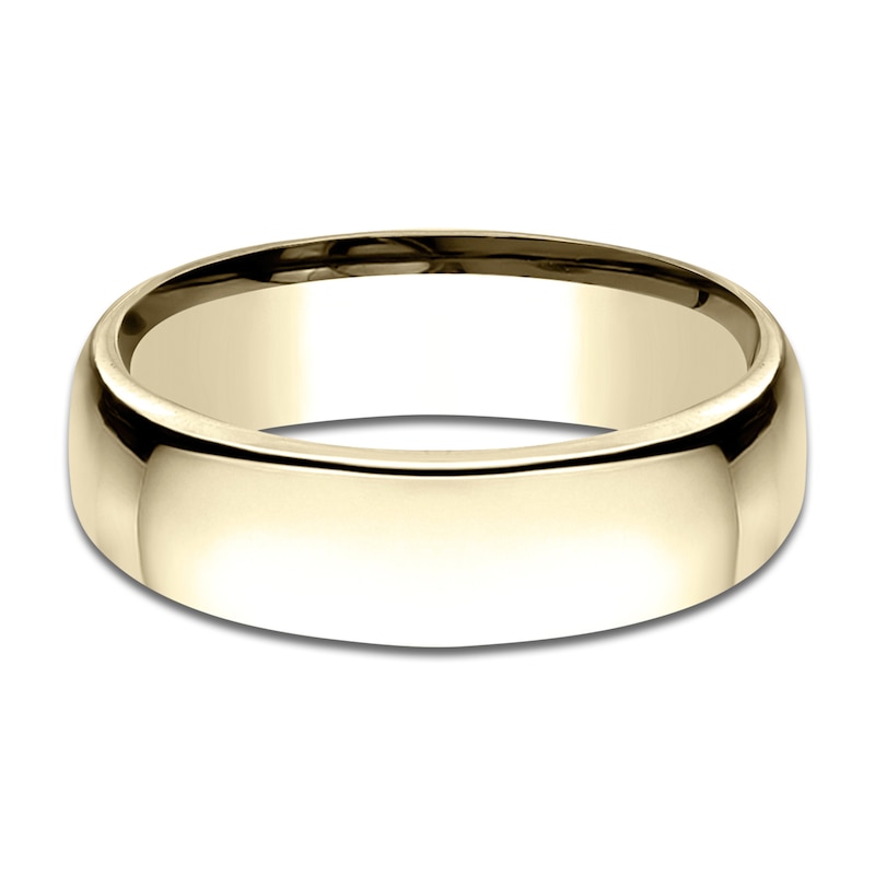 Main Image 3 of Wedding Band 10K Yellow Gold 6.5mm