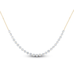 Jared Signature Collection Lab-Grown Diamond Necklace 2 ct tw 14K Yellow Gold 18"