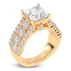Thumbnail Image 2 of Princess-Cut Created By Jared Studio Lab-Grown Diamond Engagement Ring 3-3/4 ct tw 14K Yellow Gold