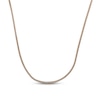 Thumbnail Image 1 of Semi-Solid Franco Chain Necklace 14K Rose Gold 24" 2mm