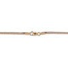 Thumbnail Image 3 of Semi-Solid Franco Chain Necklace 14K Rose Gold 24" 2mm