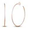 Thumbnail Image 0 of Round Wire Hoop Earrings 14K Rose Gold 40mm