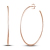 Thumbnail Image 1 of Round Wire Hoop Earrings 14K Rose Gold 40mm