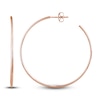 Thumbnail Image 1 of Round Wire Hoop Earrings 14K Rose Gold 40mm