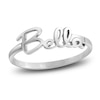 Thumbnail Image 1 of High-Polish Personalized Name Ring 14K White Gold