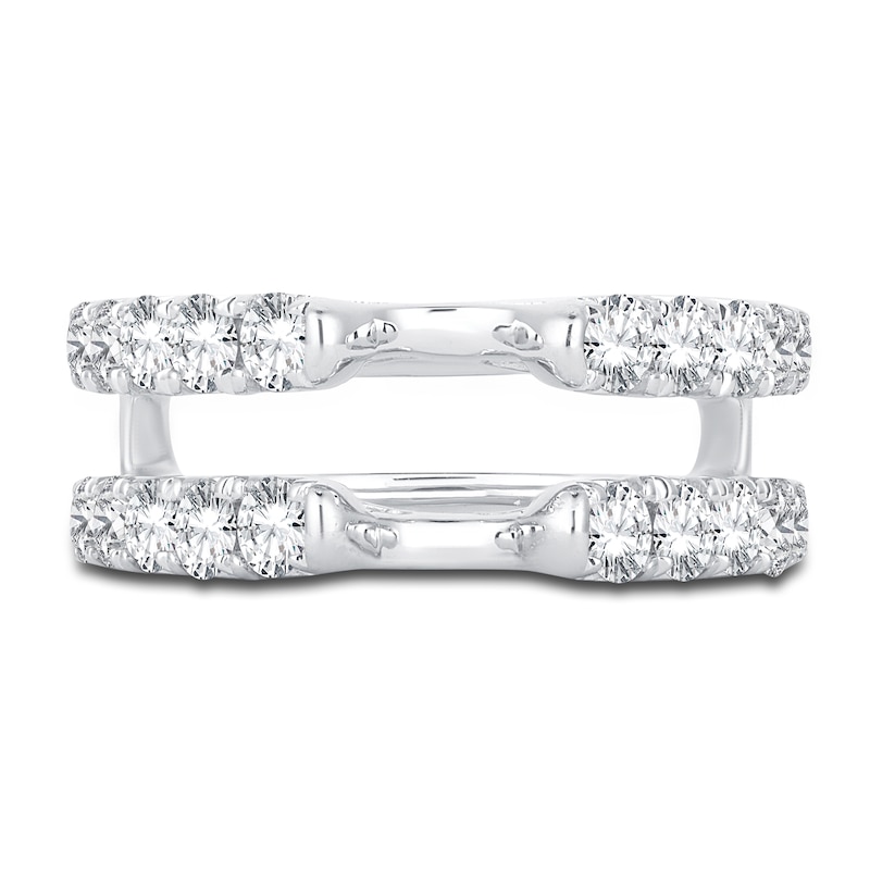 Main Image 2 of Diamond Anniversary Enhancer Band 1-1/2 ct tw Round 14K White Gold