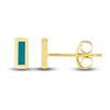 Geometric Stud Earring Set 14K Yellow Gold