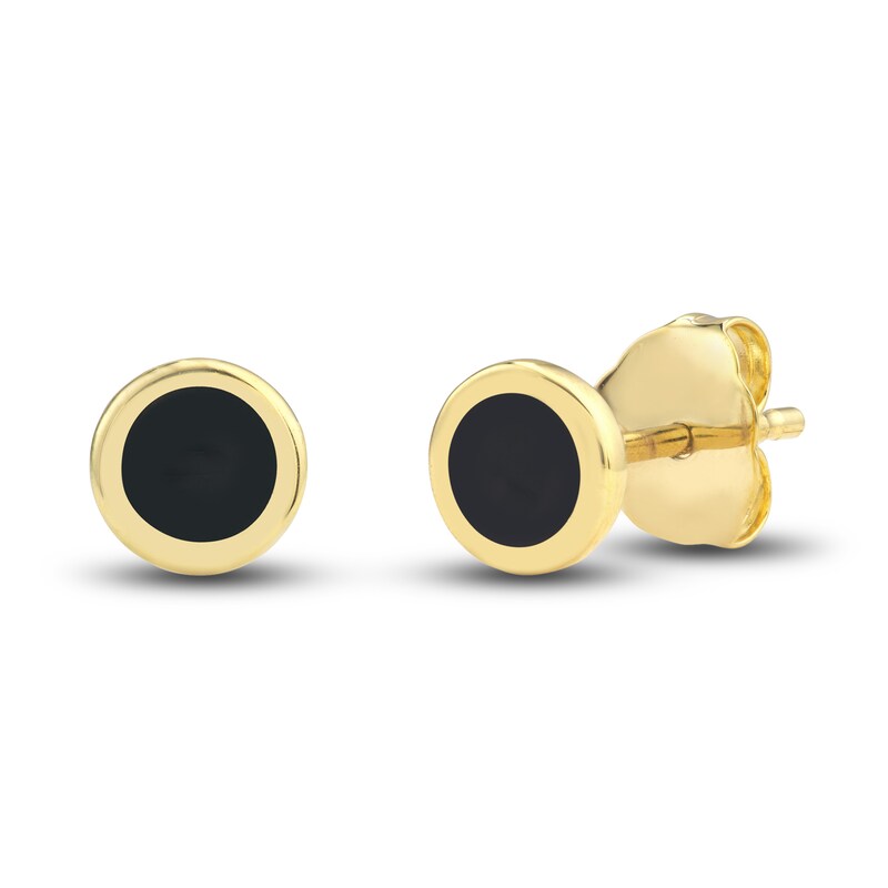 Geometric Stud Earring Set 14K Yellow Gold