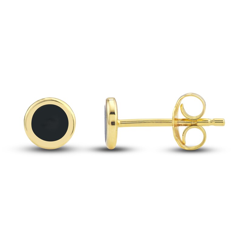 Geometric Stud Earring Set 14K Yellow Gold