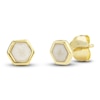Geometric Stud Earring Set 14K Yellow Gold