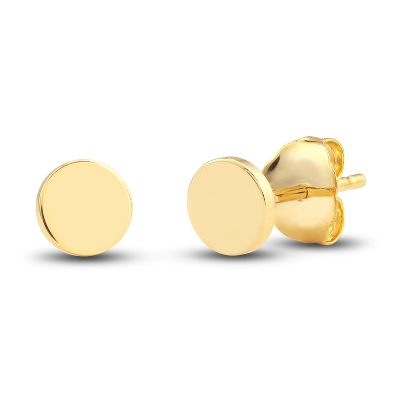 Geometric Stud Earring Set 14K Yellow Gold