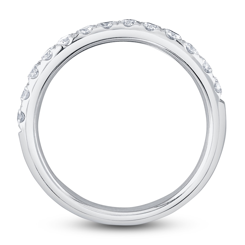 Main Image 3 of Shy Creation Diamond Ring 1/2 ct tw Round 14K White Gold SC22004431