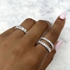 Thumbnail Image 4 of Shy Creation Diamond Ring 1/2 ct tw Round 14K White Gold SC22004431