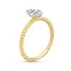 Thumbnail Image 2 of Kallati Diamond Teardrop Ring 1/4 ct tw Round 14K Yellow Gold