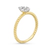 Thumbnail Image 3 of Kallati Diamond Teardrop Ring 1/4 ct tw Round 14K Yellow Gold