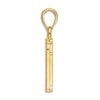 Thumbnail Image 2 of Initial D Charm 14K Yellow Gold 18"