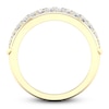 Thumbnail Image 4 of Diamond Pave Anniversary Band 1 ct tw Round 14K Yellow Gold