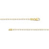 Thumbnail Image 3 of Solid Paperclip Chain Necklace 18K Yellow Gold 18" 1.95mm