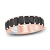 Thumbnail Image 1 of Pnina Tornai Black Diamond Eternity Ring 4 ct tw Emerald 14K Rose Gold