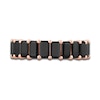 Thumbnail Image 3 of Pnina Tornai Black Diamond Eternity Ring 4 ct tw Emerald 14K Rose Gold