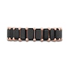 Thumbnail Image 2 of Pnina Tornai Black Diamond Eternity Ring 4 ct tw Emerald 14K Rose Gold