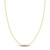 Thumbnail Image 3 of Valentino, Beaded & Curb Chain Necklace Set 14K Yellow Gold