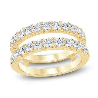 Chosen Diamond Insert Ring 1 ct tw Round 14K Yellow Gold
