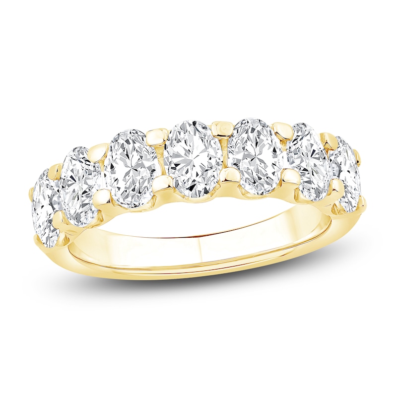 Main Image 1 of Oval-Cut Diamond Anniversary Band 2-1/8 ct tw 14K Yellow Gold