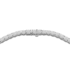 Thumbnail Image 2 of Men's Multi-Diamond Tennis Necklace 3 1/2 ct tw 10K White Gold 22"