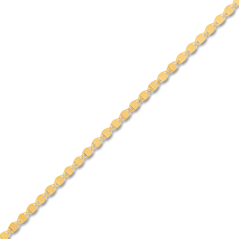 Main Image 2 of Italia D'Oro Solid Valentino Chain Necklace 1.5mm 14K Yellow Gold 18"